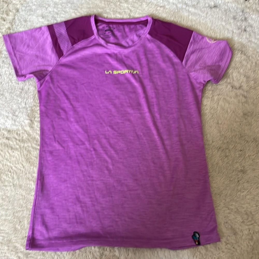 La Sportiva Activewear shirt purple size Small
